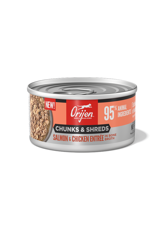 Chunks & Shreds, Salmon & Chicken Entr&eacute;e